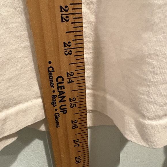 Vtg Chincoteague Island T Shirt Women Large White Single Stitch Ponies Dolphins - Picture 9 of 12